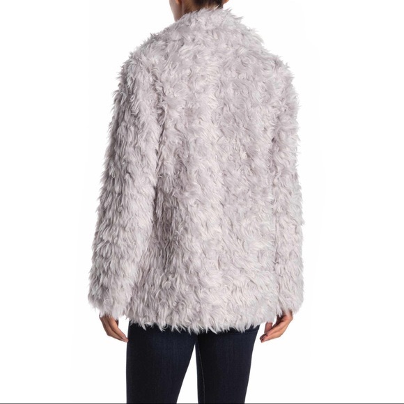 AVEC LES FILLES Notch Collar Curly Jacket - Picture 2 of 4